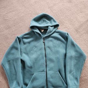 Zip Up Hooded Fleece Jacket